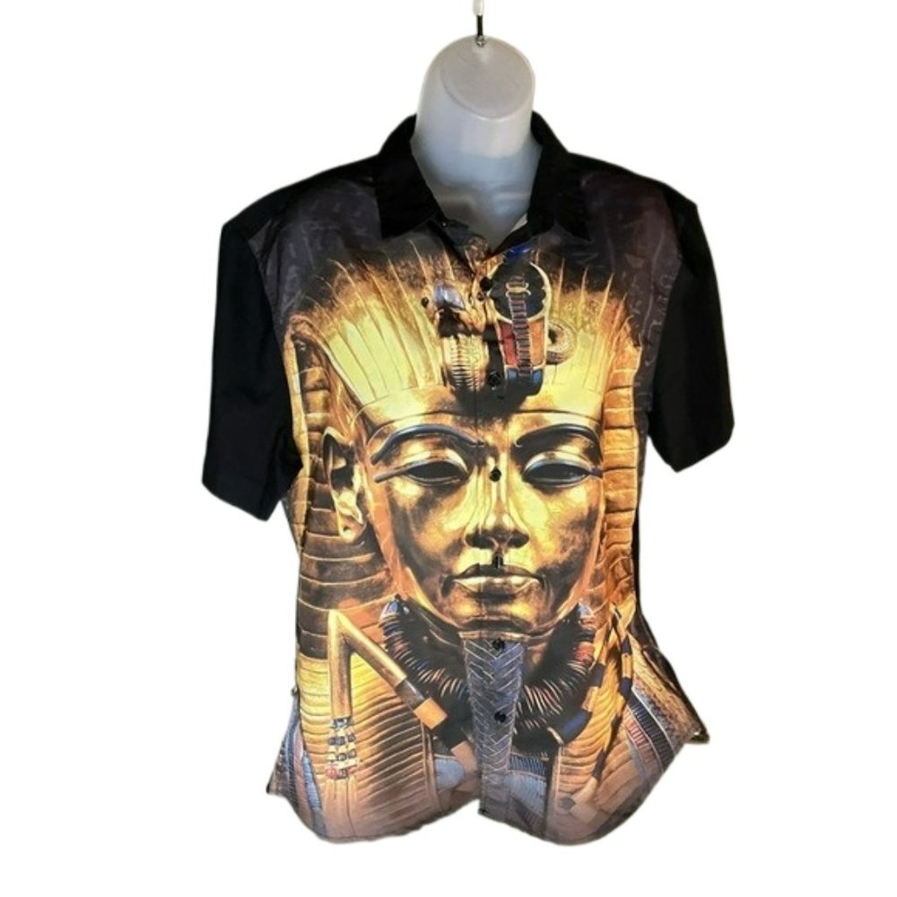 King Tut Carbon Men's Shirt, size large, slim fit
